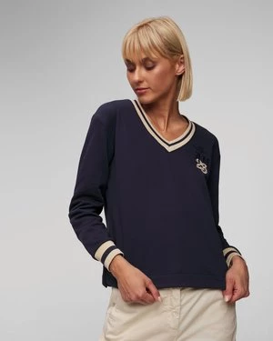 Zdjęcie produktu Granatowa Bluza Damska Aeronautica Militare