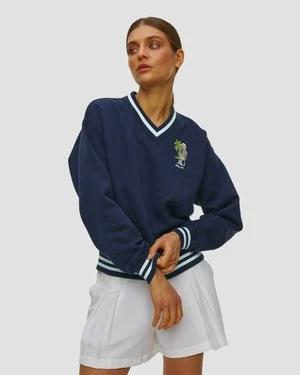 Granatowa Bluza Damska Rlx Ralph Lauren