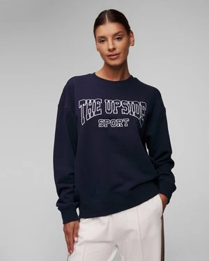 Granatowa Bluza Damska The Upside Ivy League Saturn Crew