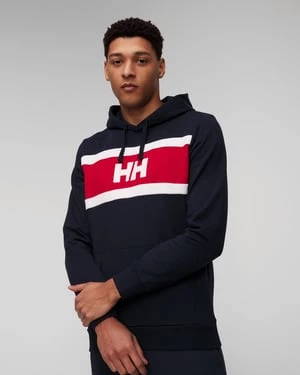 Granatowa Bluza Męska Helly Hansen Salt Cotton Hoodie