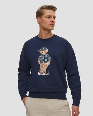 Granatowa Bluza Męska Rlx Ralph Lauren