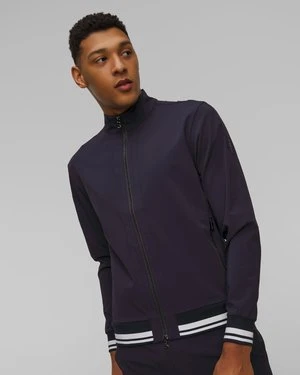 Granatowa Bluza Rozpinana Męska Bogner Samael