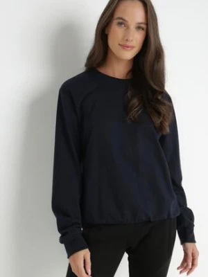 Granatowa Bluza Voeum