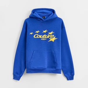 Granatowa bluza z nadrukiem Couture Vision House