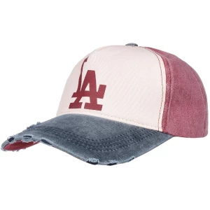 Granatowa czapka z daszkiem baseballówka vintage LA granatowy Merg