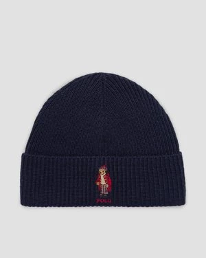 Zdjęcie produktu Granatowa Czapka Z Wełną Polo Ralph Lauren