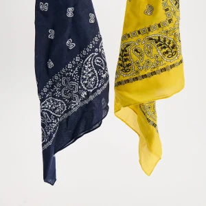 Granatowa i żółta bandana 2-pak House