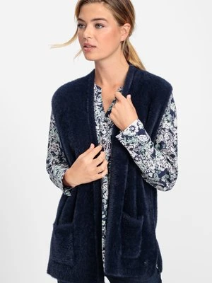 Granatowa kamizelka damska Henny - Cool Vision Olsen