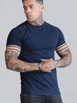 Granatowa koszulka męska Tech SikSilk