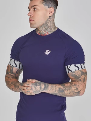 Granatowa koszulka męska Tech SikSilk