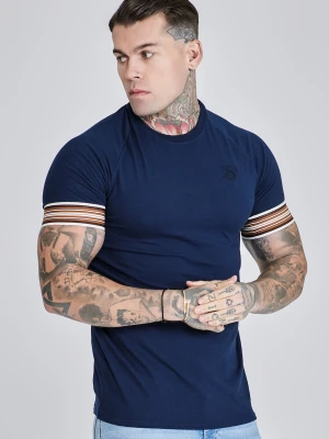 Zdjęcie produktu SikSilk Męska Granatowa Koszulka Techniczna