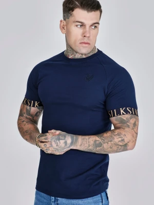 Granatowa koszulka męska Tech SikSilk