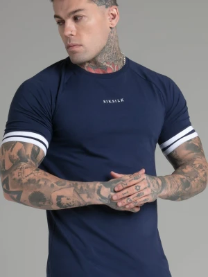 Zdjęcie produktu Granatowa koszulka męska Tournament SikSilk