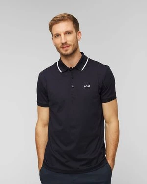 Granatowa Koszulka Polo Męska Hugo Boss Paddy