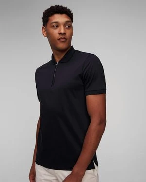 Granatowa koszulka polo męska Hugo Boss Polston