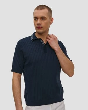 Granatowa Koszulka Polo Męska Paul&shark Paul and Shark