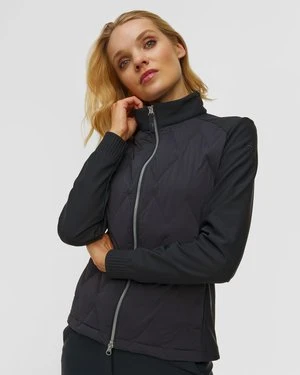 Granatowa Kurtka Damska Chervo Musica