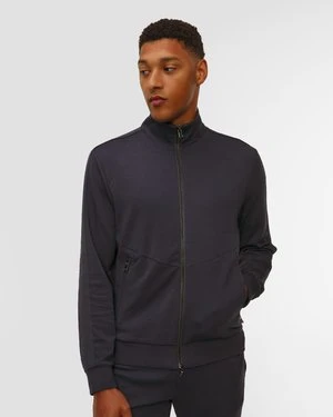 Granatowa Kurtka Dzianinowa Męska Bogner Severin