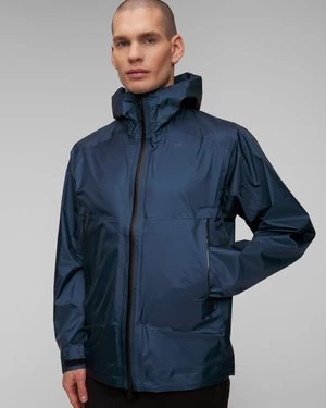 Granatowa Kurtka Membranowa Męska Goldwin Gore-tex 3l Aqua Tect Jacket