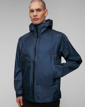 Granatowa kurtka membranowa męska Goldwin GORE-TEX 3L Aqua Tect Jacket