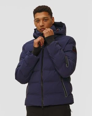 Granatowa Kurtka Narciarska Męska Bogner Fire+ice Tec-luka