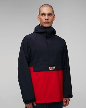 Granatowa kurtka przeciwdeszczowa męska Fjallraven Vardag Hydratic Anorak M