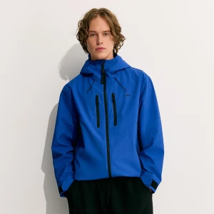 Granatowa kurtka przejściowa z kapturem House