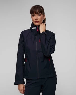 Granatowa Kurtka żeglarska Damska Helly Hansen Crew Hooded Jacket 2.0