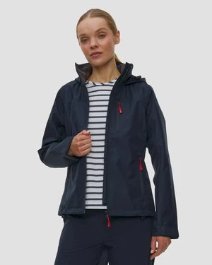 Granatowa Kurtka żeglarska Damska Helly Hansen Crew Hooded Jacket 2.0