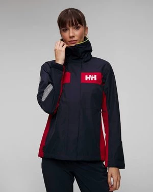 Granatowa Kurtka żeglarska Damska Helly Hansen W Newport Inshore Jacket