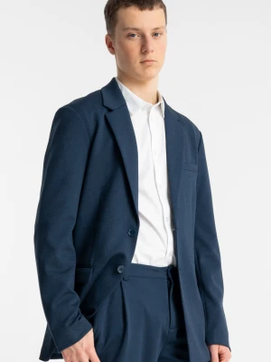 Granatowa marynarka garniturowa REGULAR Reporter