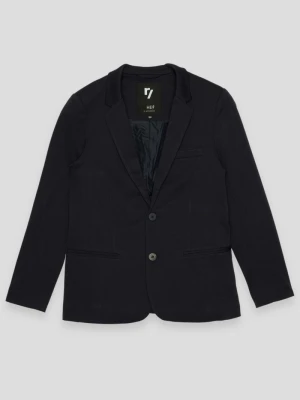 Granatowa marynarka garniturowa Reporter