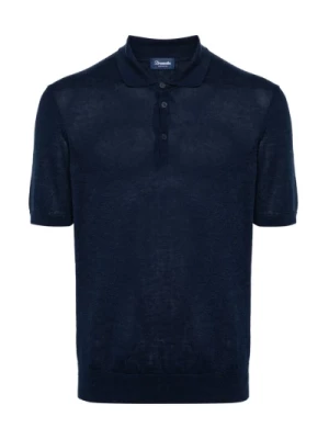 Granatowa Polo Shirt Drumohr