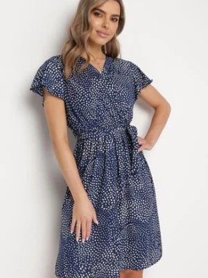 Granatowa Sukienka Kepherine cflo