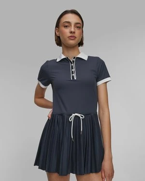 Granatowa Sukienka Tenisowa Damska Varley Paloma Court Dress 30