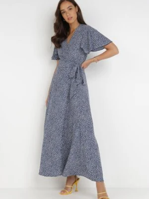 Granatowa Sukienka Theminophe vices