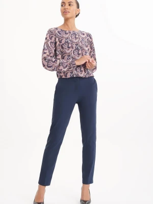 Granatowe cygaretki z kieszeniami Greenpoint