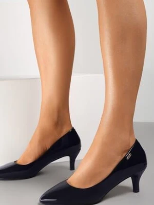 Granatowe Czółenka Philenope ballada