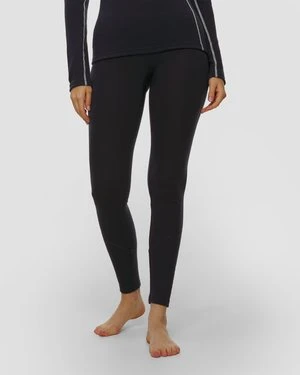 Granatowe Legginsy Termoaktywne Damskie Helly Hansen Lifa Merino Midweight Pant