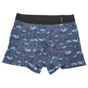 Granatowe Męskie Bokserki Muchy Redo