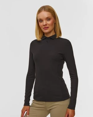 Granatowe Polo Damskie Chervo Antagonista