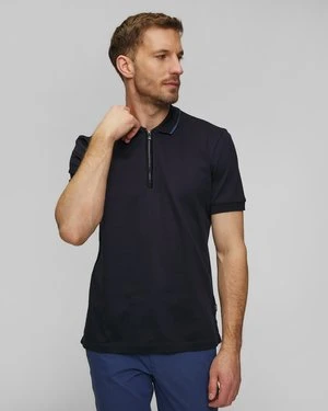 Granatowe Polo Męskie Hugo Boss H-paras