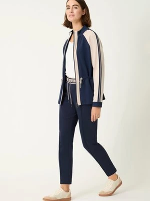 Granatowe spodnie damskie Lisa – Refresh Olsen