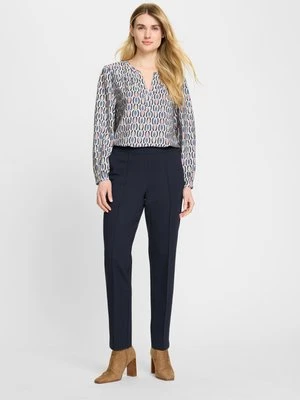 Granatowe spodnie damskie Lisa Straight – Vintage Romance Olsen