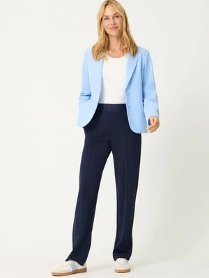 Granatowe spodnie damskie Mona Straight – Refresh Olsen