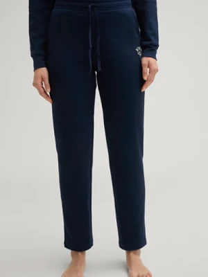 Granatowe spodnie dresowe Joop