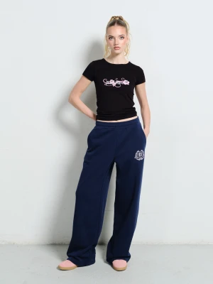 Granatowe spodnie dresowe lh university Local Heroes