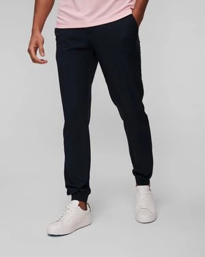 Granatowe Spodnie Męskie J.lindeberg Cuff Jogger Pant J Lindeberg