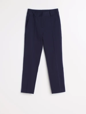 Granatowe spodnie typu cygaretki Greenpoint