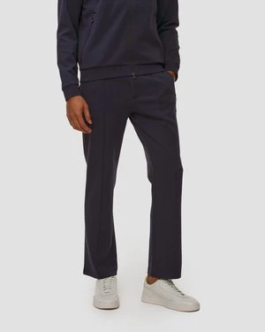 Granatowe Spodnie Z Modalem Męskie Bogner Reed